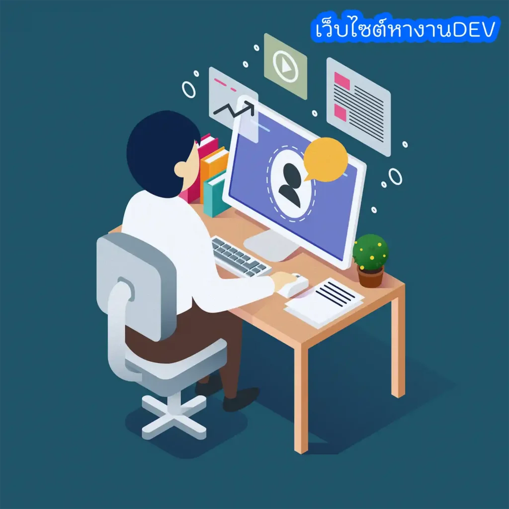เว็บไซต์หางานdev